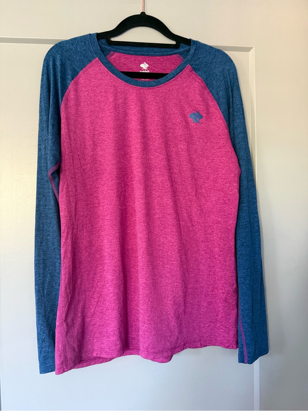 Rabbit Womens EZ Tee Long Sleeve Fuschia Size Large